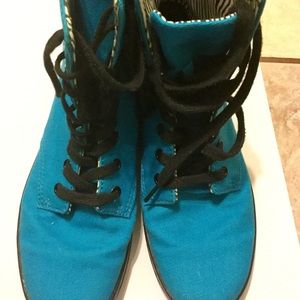 Size 7.5 Dr. Marten’s Turquoise Boots